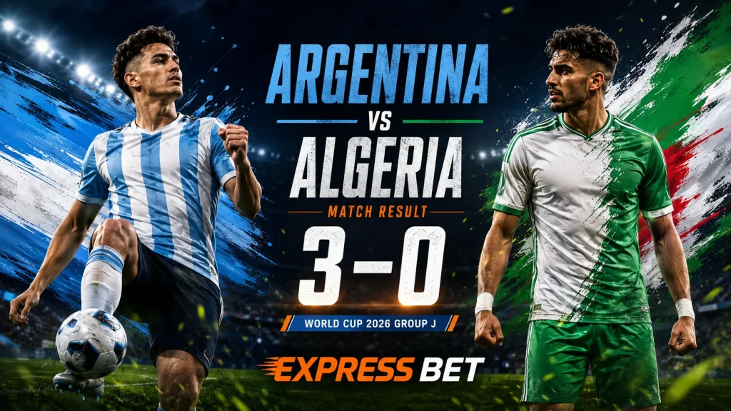Argentina vs Algeria Match Result