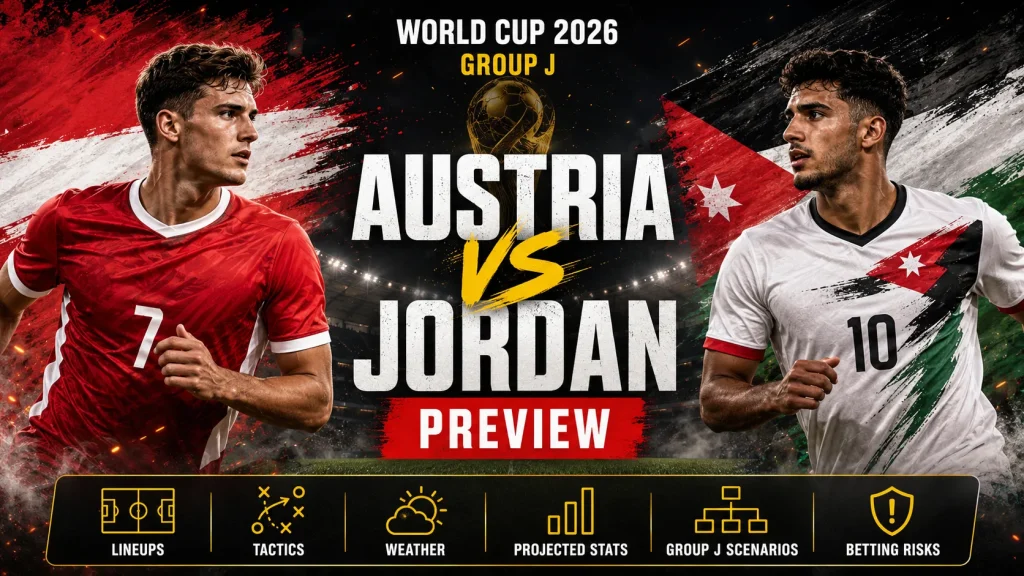 Austria vs Jordan