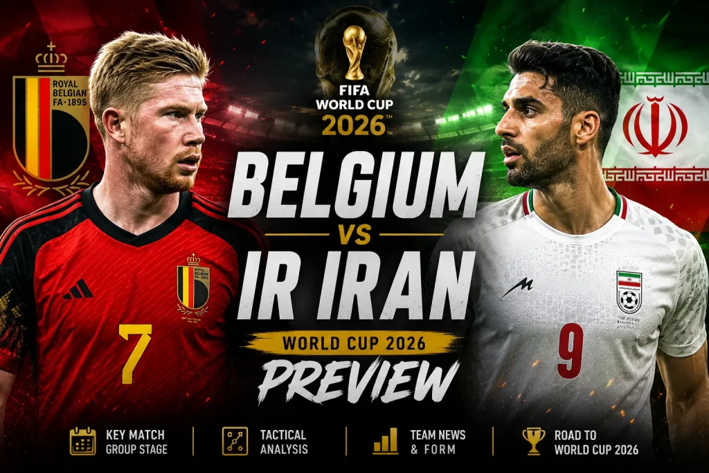 Belgium vs IR Iran World Cup 2026 Preview