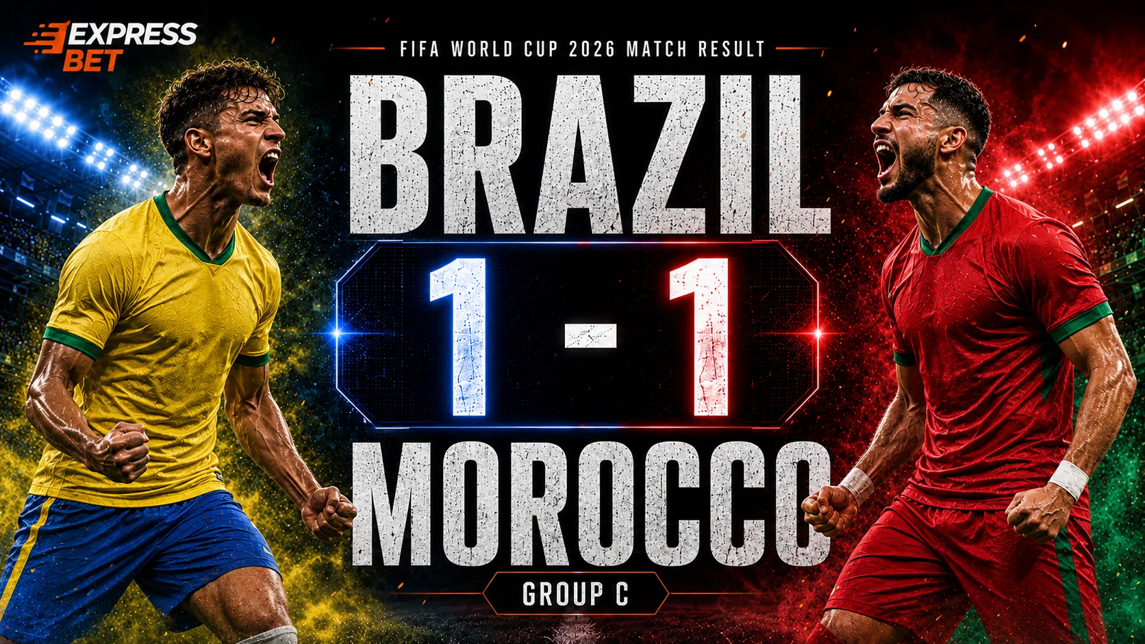 Brazil vs Morocco Match Result