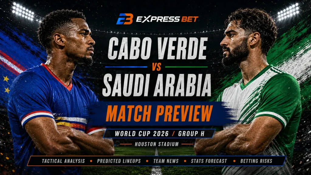 Cabo Verde vs Saudi Arabia World Cup 2026 Preview