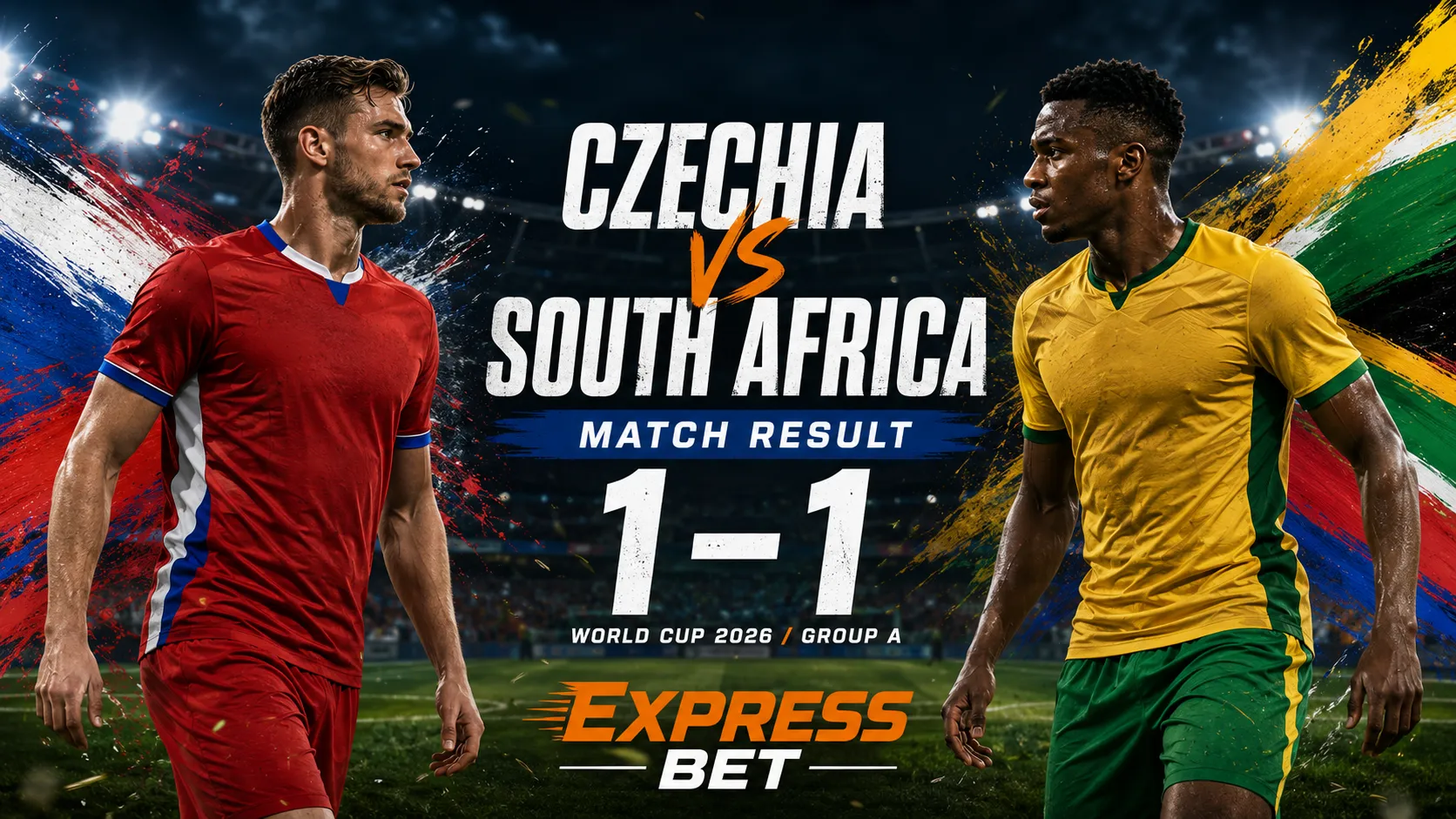 Czechia vs South Africa Match Result