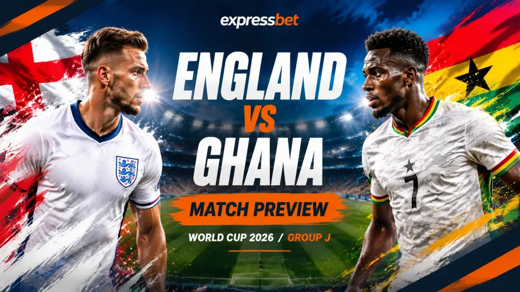 England vs Ghana
