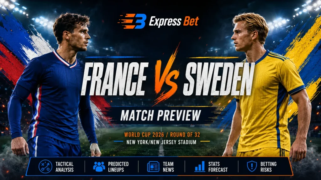 France vs Sweden World Cup 2026 Preview