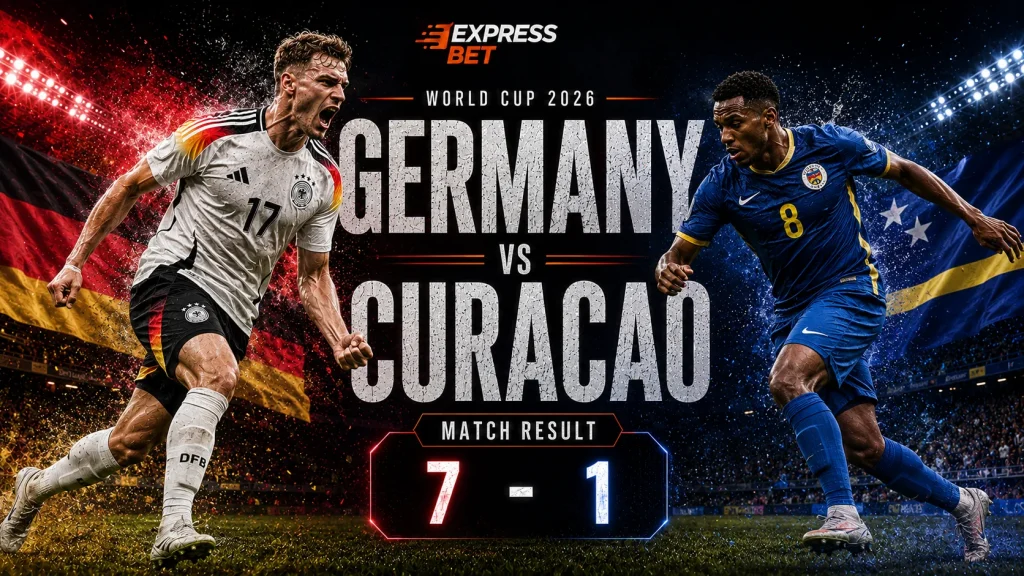 Germany vs Curaçao Match Result