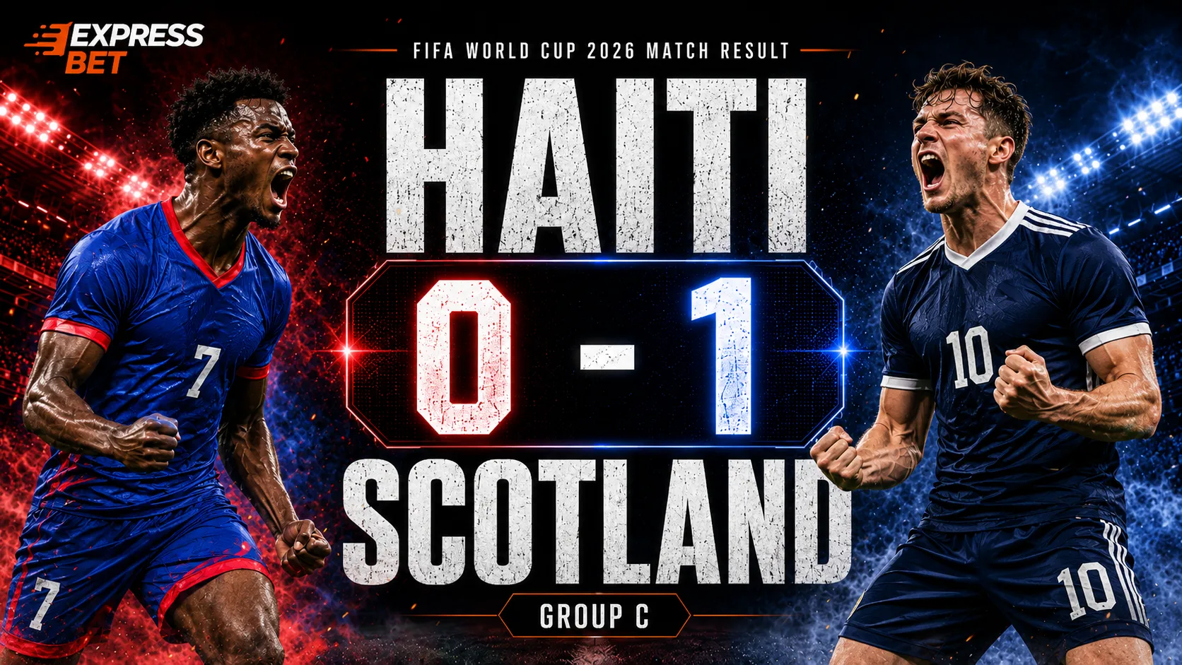 Haiti vs Scotland Match Result