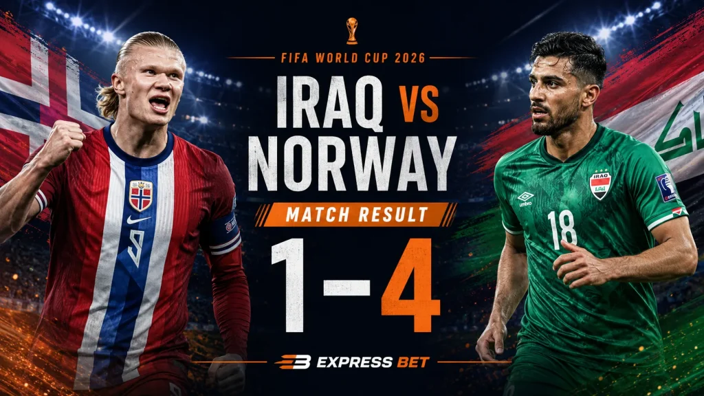 Iraq vs Norway Match Result