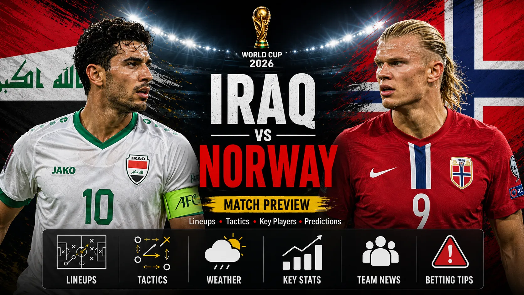 Iraq vs Norway
