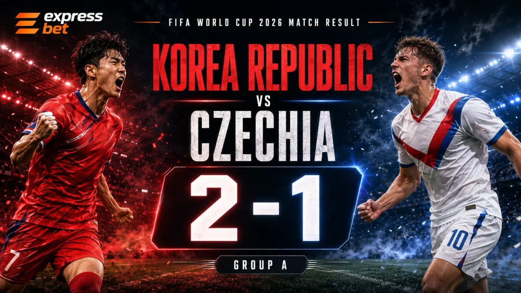 Korea Republic vs Czechia Match Result