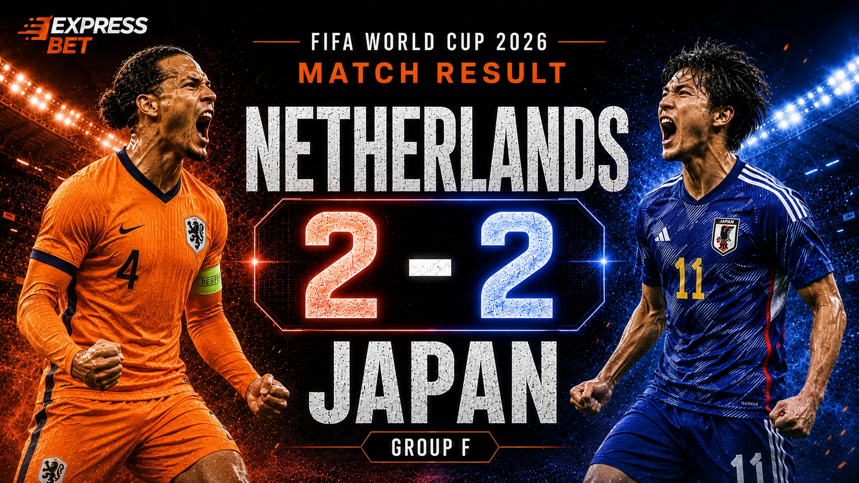 Netherlands vs Japan Match Result