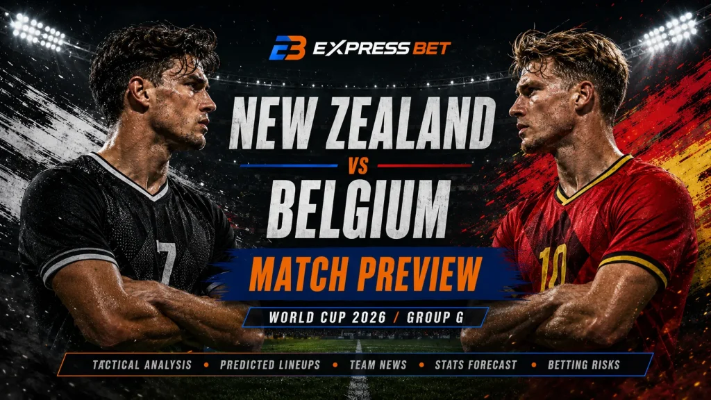 New Zealand vs Belgium World Cup 2026 Preview