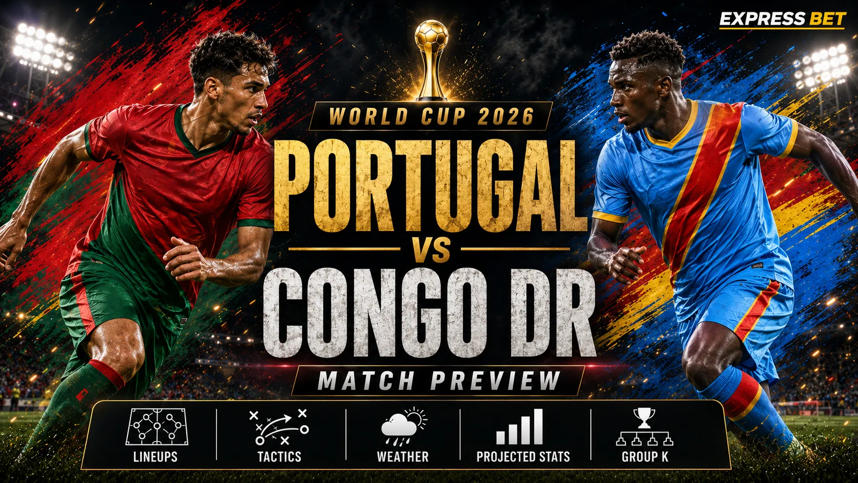 Portugal vs Congo DR