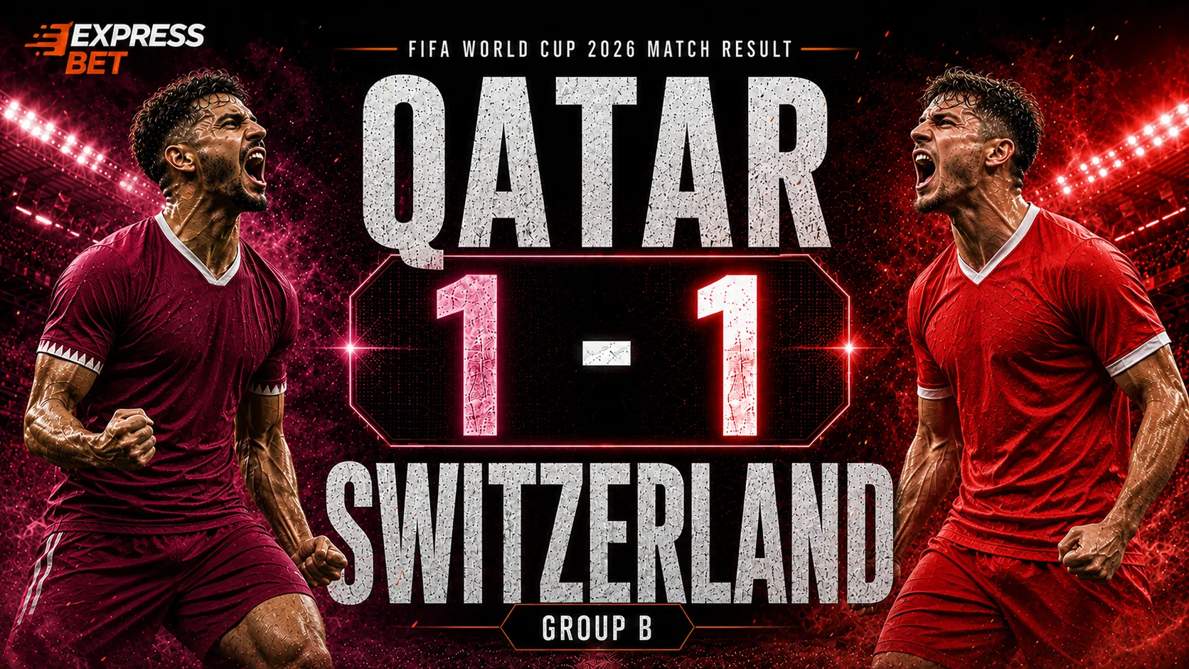 Qatar vs Switzerland Match Result