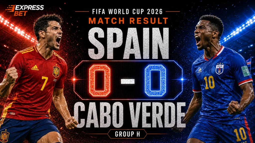 Spain vs Cabo Verde Match Result