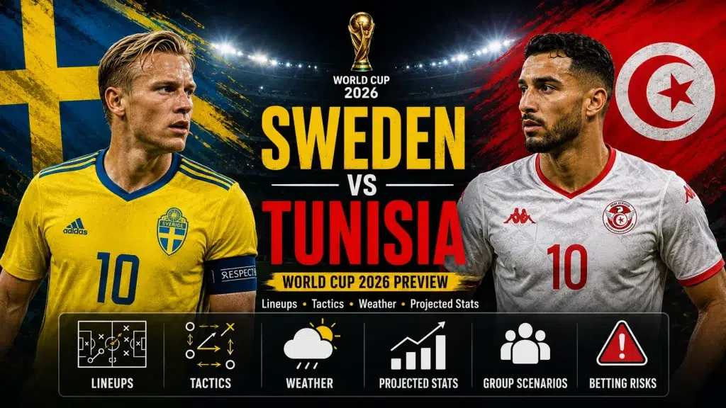 Sweden vs Tunisia