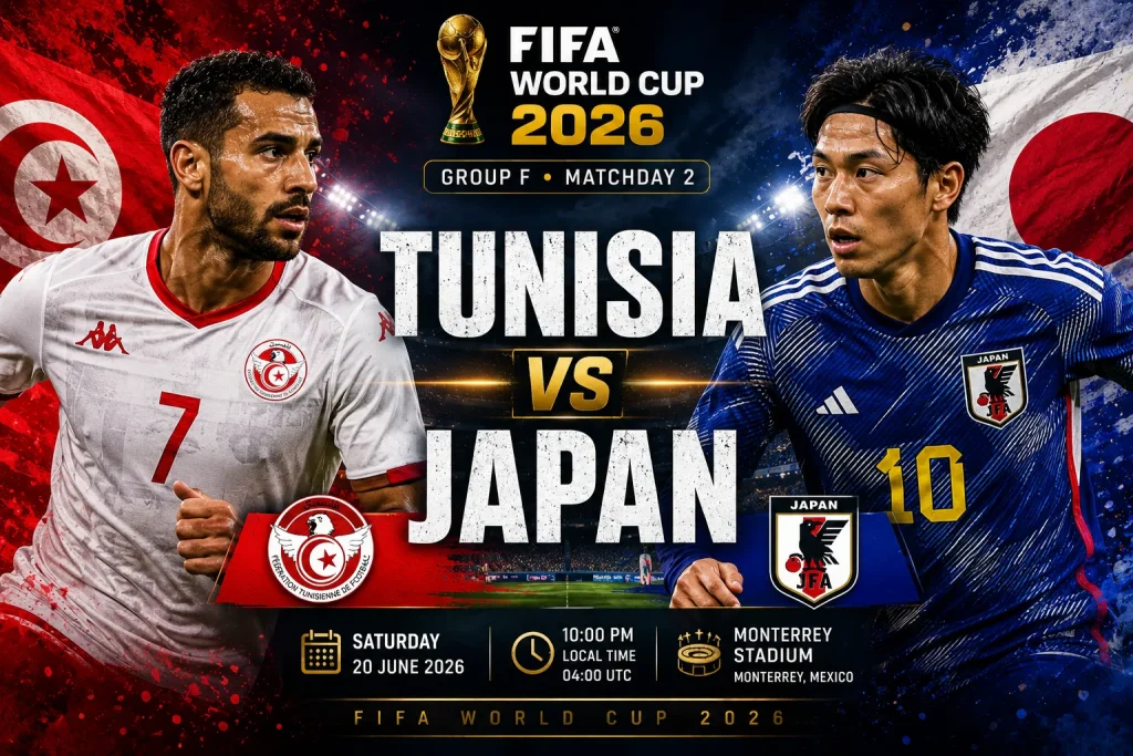 Tunisia vs Japan World Cup 2026 Preview