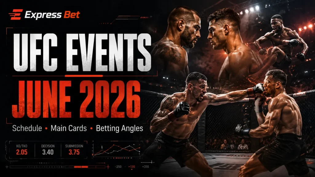 UFC Events in June 2026