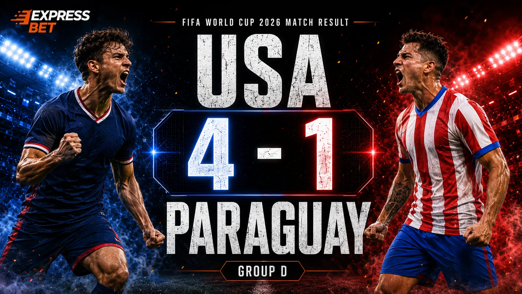 USA vs Paraguay Match Result