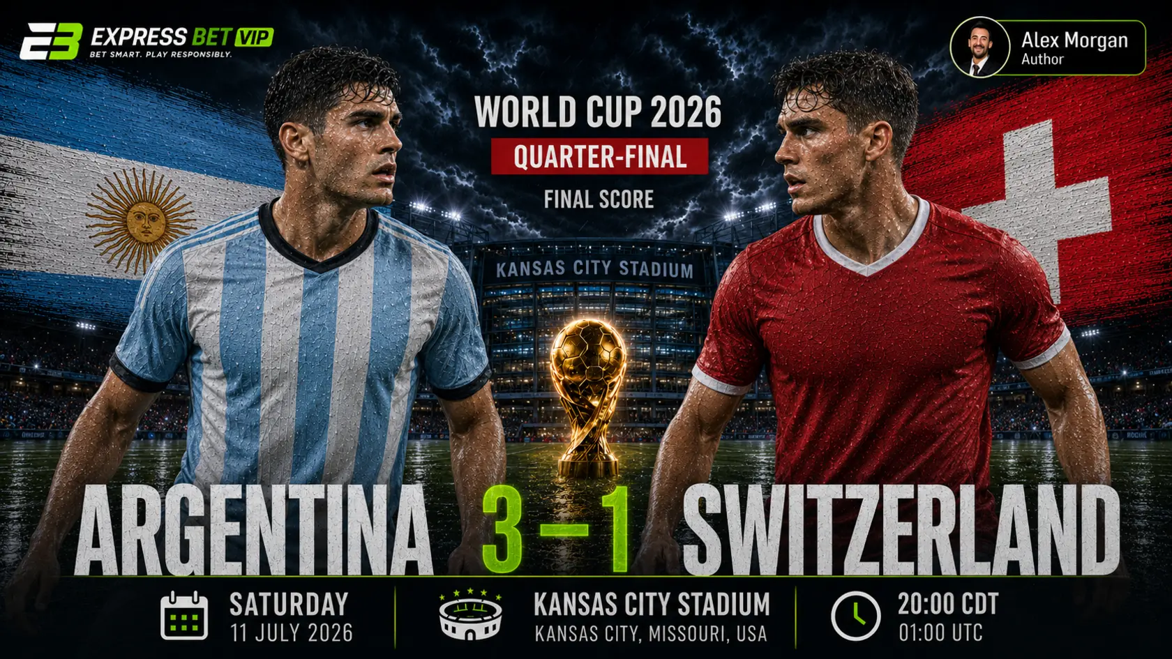 Argentina vs Switzerland Match Result