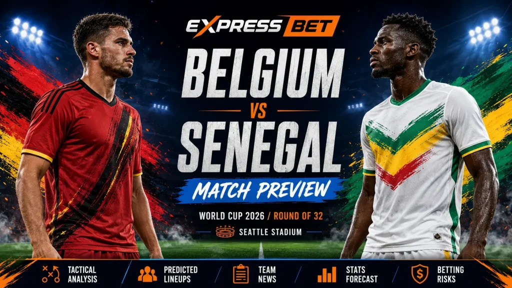 Belgium vs Senegal World Cup 2026 Preview