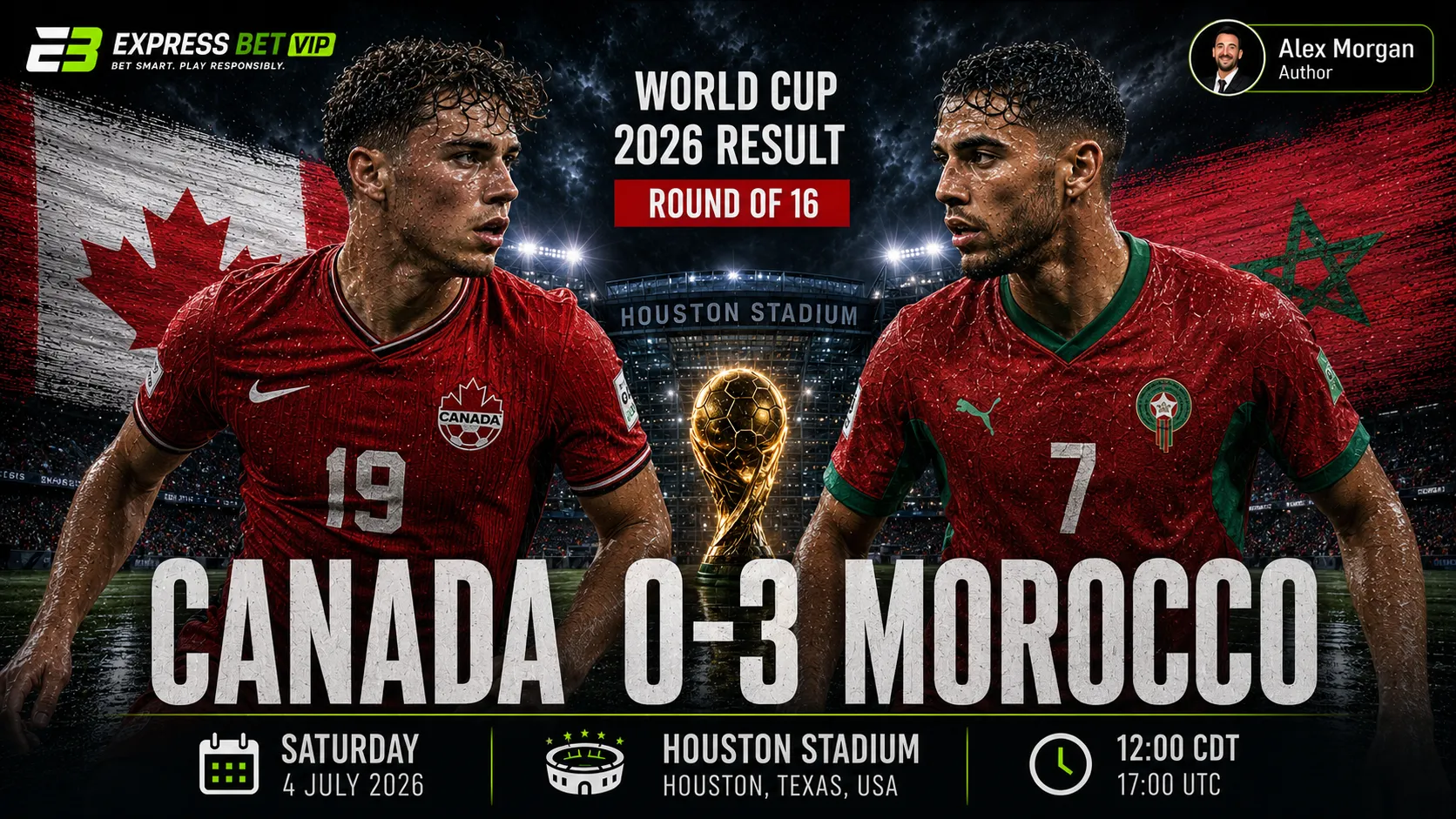 Canada vs Morocco Match Result