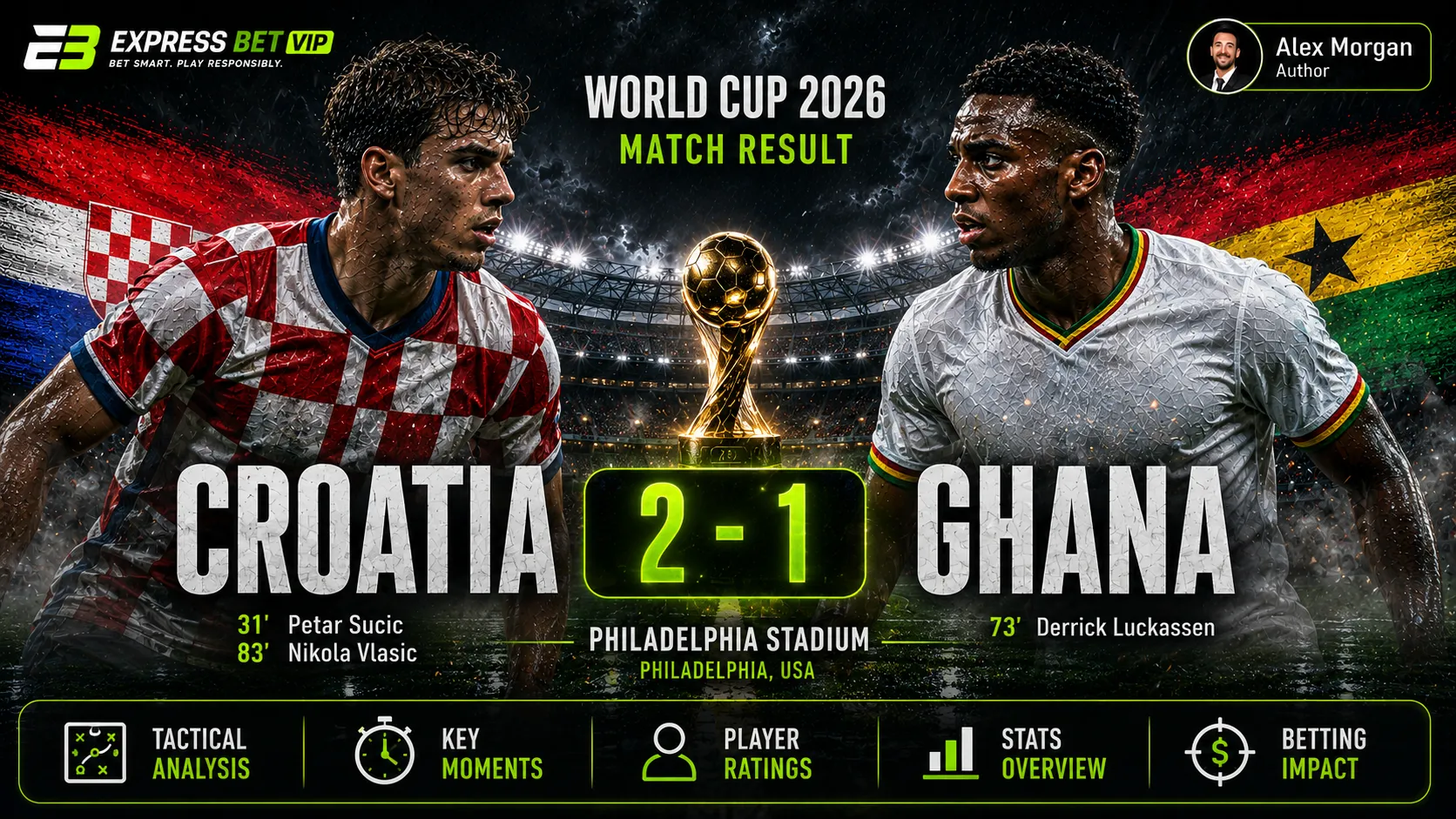 Croatia vs Ghana Match Result