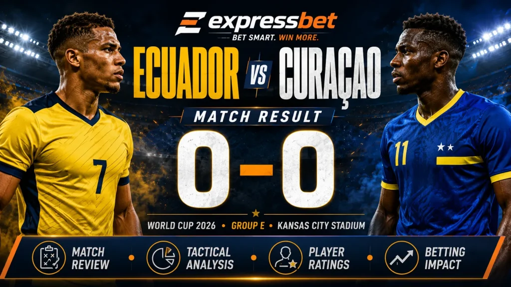 Ecuador vs Curaçao Match Result
