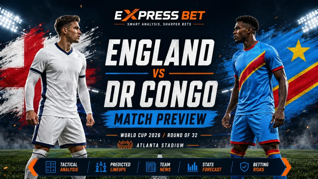England vs Congo DR World Cup 2026 Preview