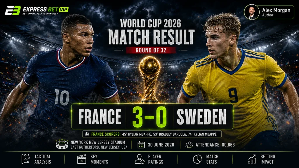 France vs Sweden Match Result