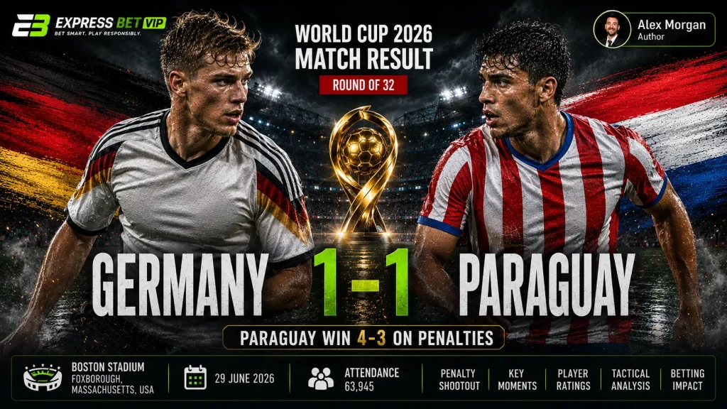 Germany vs Paraguay Match Result