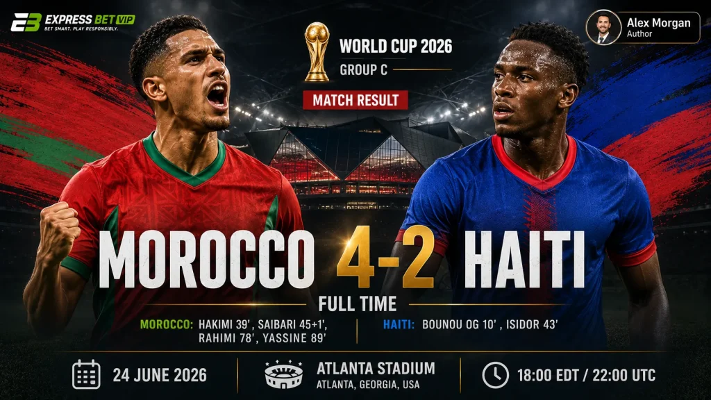 Morocco vs Haiti Match Result