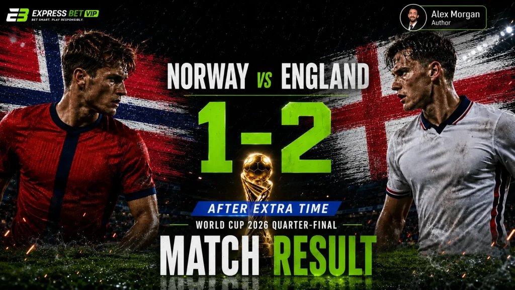 Norway vs England Match Result