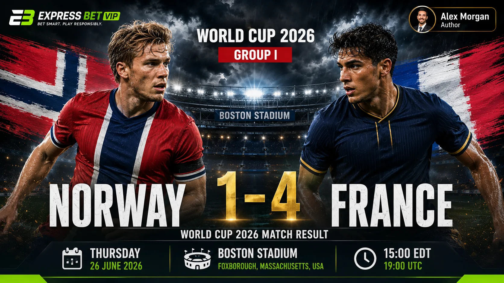 Norway vs France Match Result