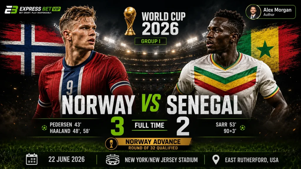 Norway vs Senegal Match Result