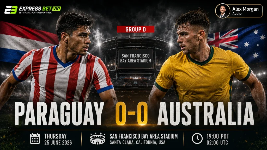 Paraguay vs Australia Match Result