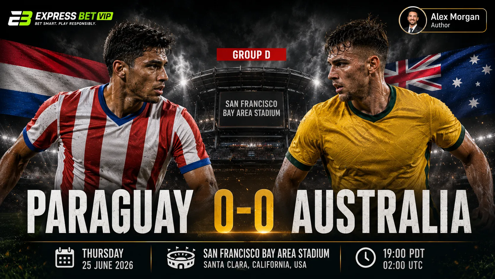 Paraguay vs Australia Match Result