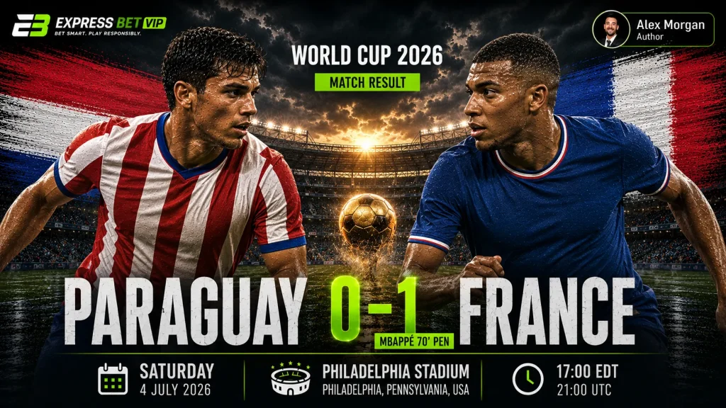 Paraguay vs France Match Result
