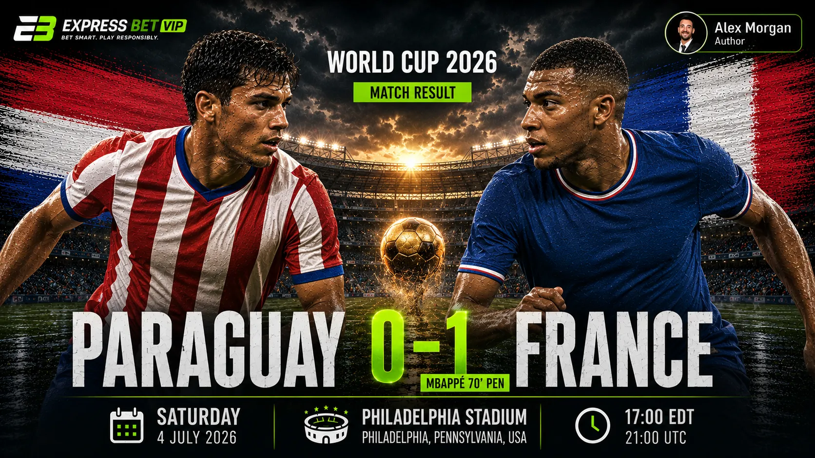 Paraguay vs France Match Result