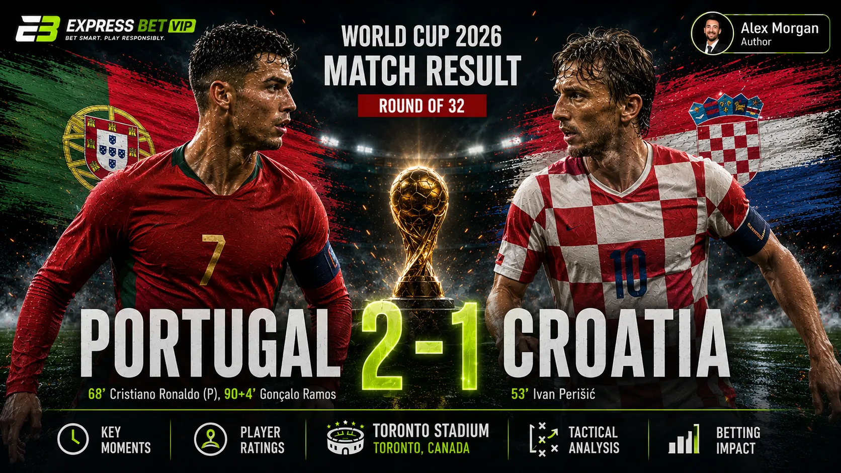 Portugal vs Croatia Match Result