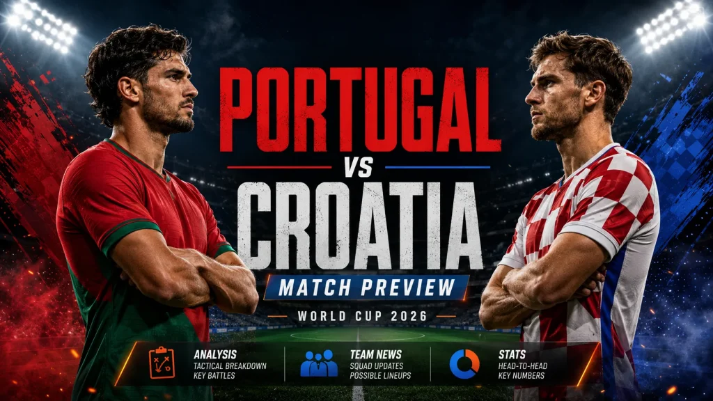 Portugal vs Croatia World Cup 2026 Preview