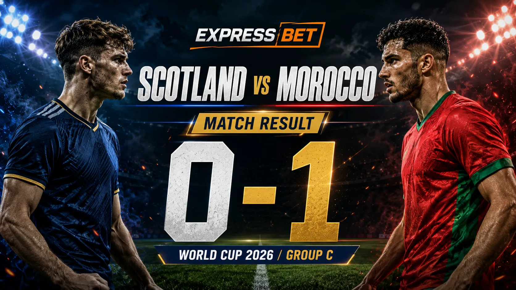 Scotland vs Morocco Match Result