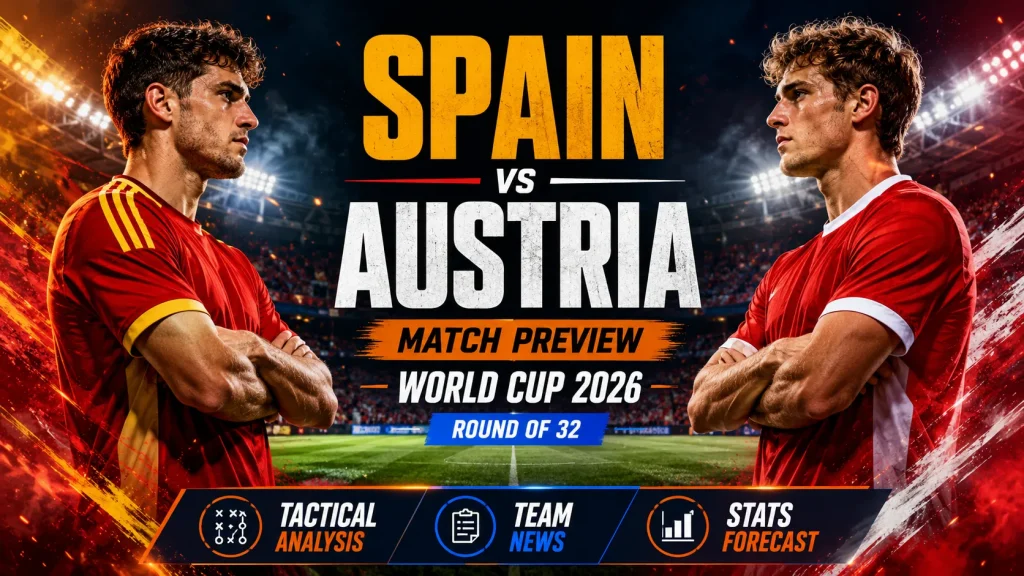 Spain vs Austria World Cup 2026 Preview