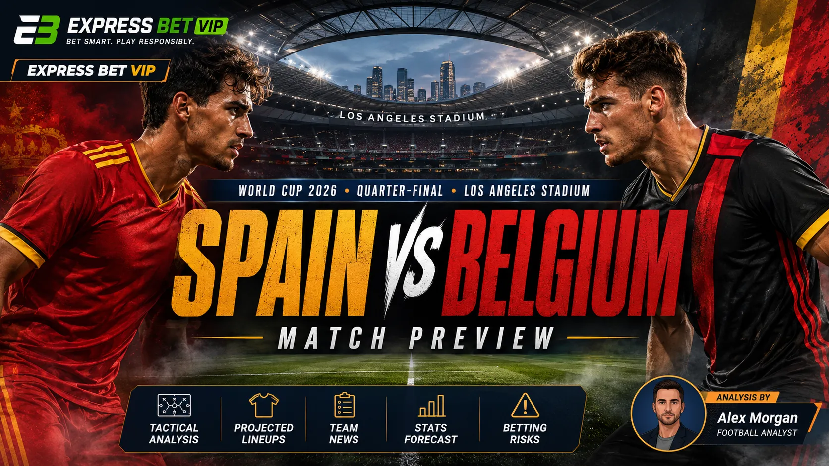 Spain vs Belgium