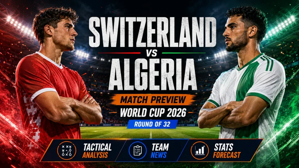 Switzerland vs Algeria World Cup 2026 Preview