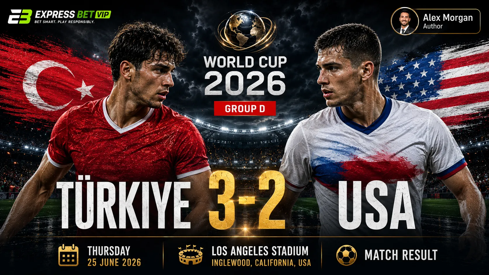 Türkiye vs USA Match Result