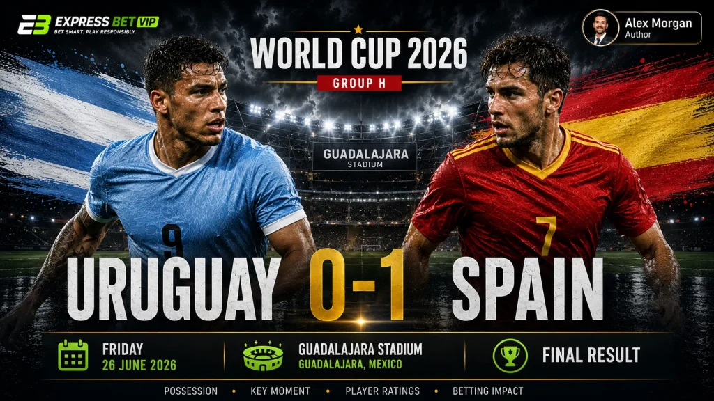 Uruguay vs Spain Match Result