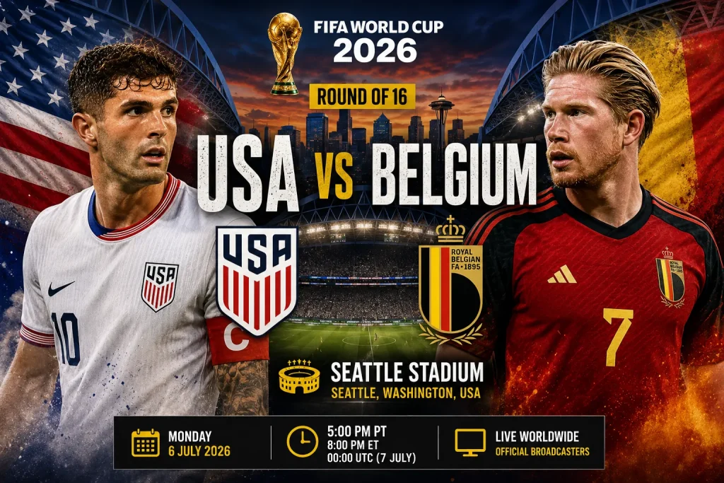USA vs Belgium World Cup 2026 Review