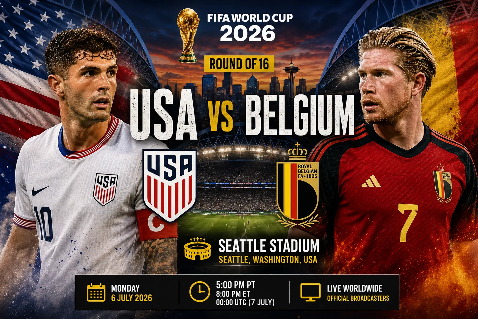 USA vs Belgium World Cup 2026 Review
